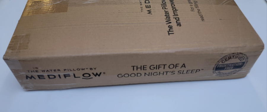 Mediflow Fibre Water Pillow, Adjustable Bed Pillow for Neck Pain - photo 2