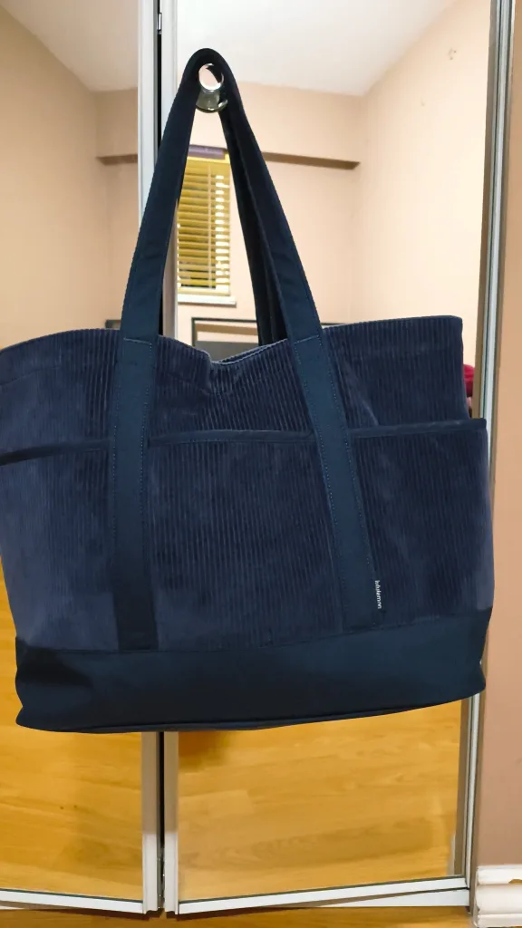 Lululemon Corduroy Tote Bag, Navy image indicator(2)