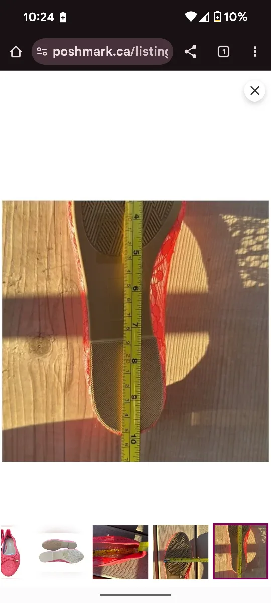 Mossimo Coral Ballet Flats - Size 8 image indicator(6)