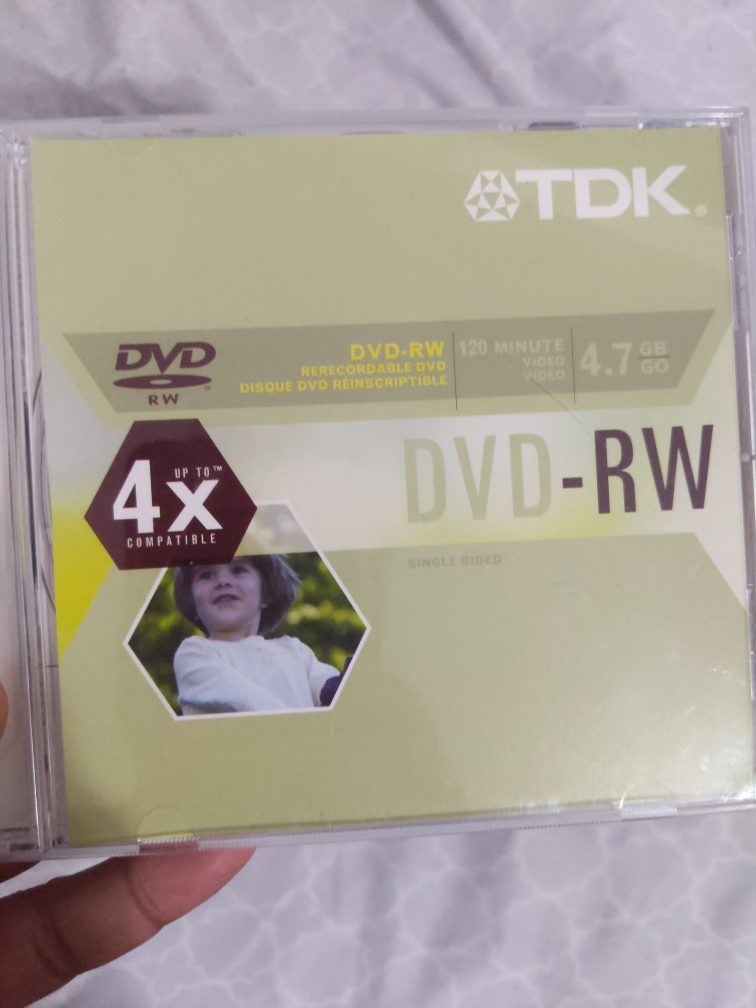 TDK 4x DVD-RW Discs - 4.7 GB - photo 3
