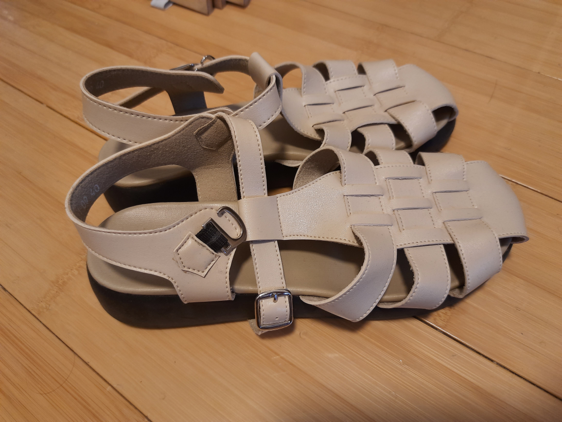 Le Bianca Sandals, Size 40, Cream Colour - photo 3