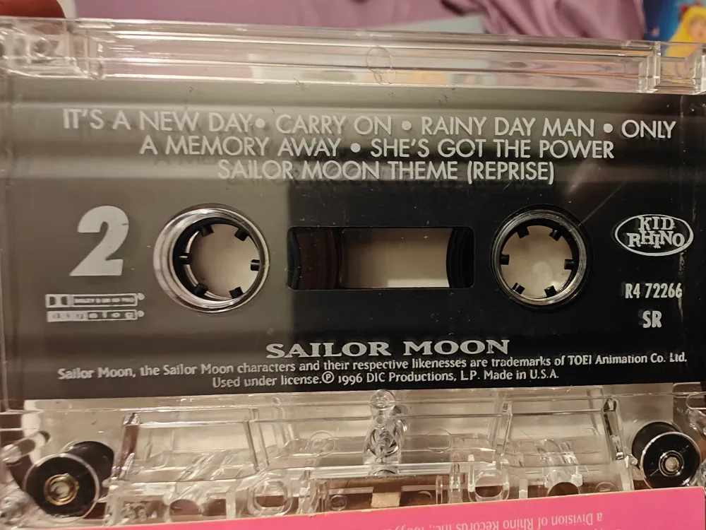 Sailor Moon Songs from the Hit TV Series CD & Cassette image indicator(4)