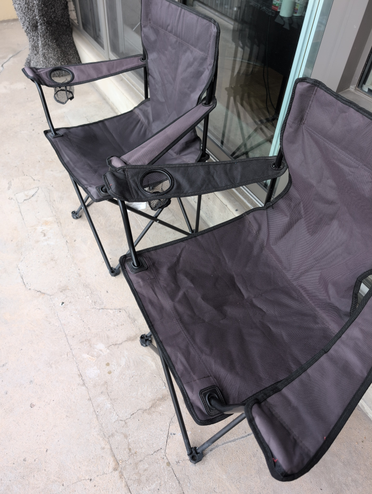 Folding Camp Chairs - Set of 2 - photo 4