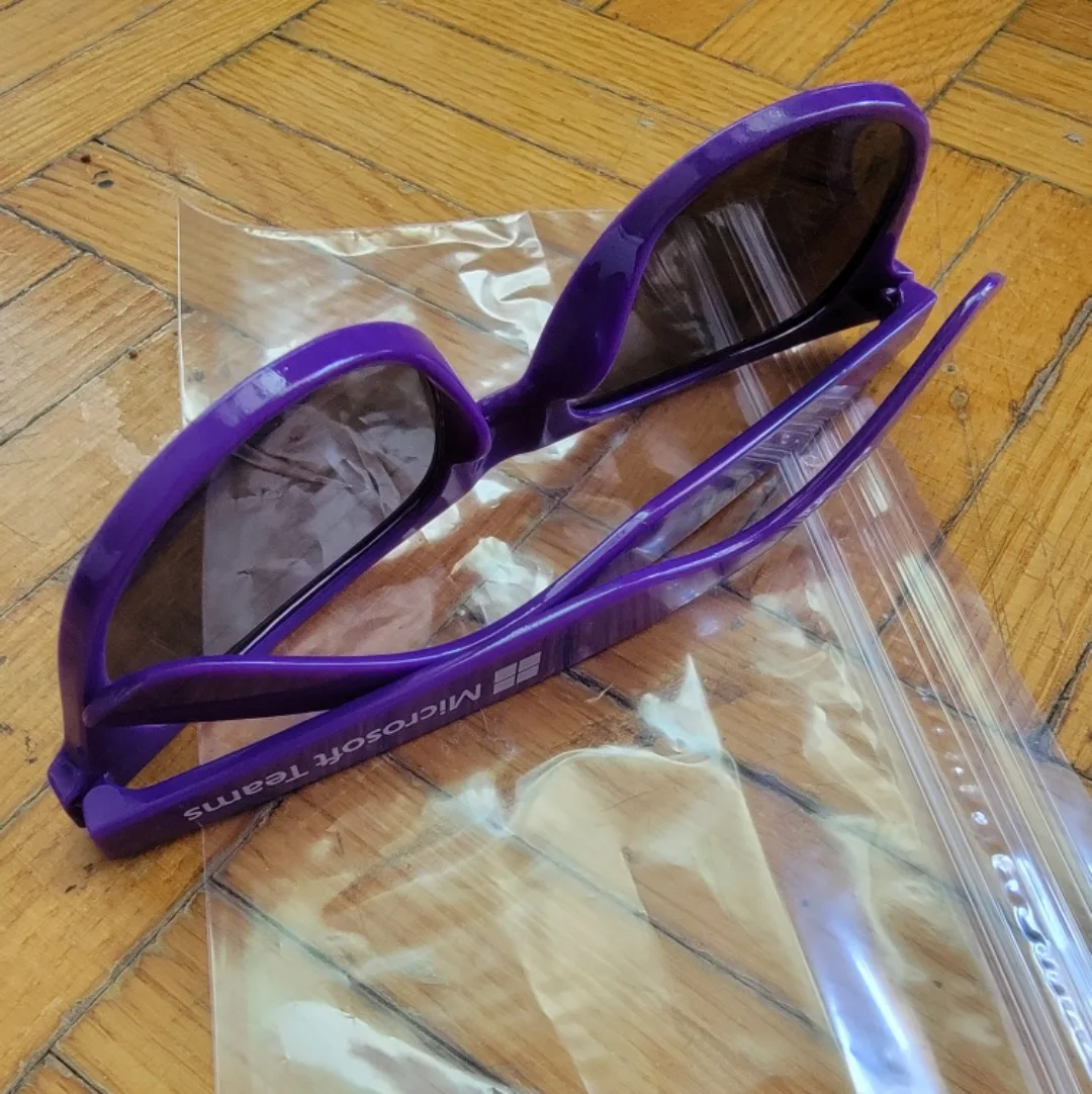 Microsoft Teams Purple Sunglasses image indicator(2)