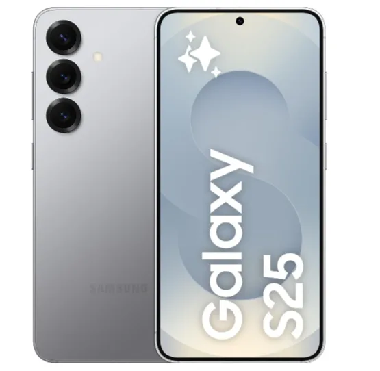 New Samsung Galaxy S25 Silver Shadow 128GB thumbnail