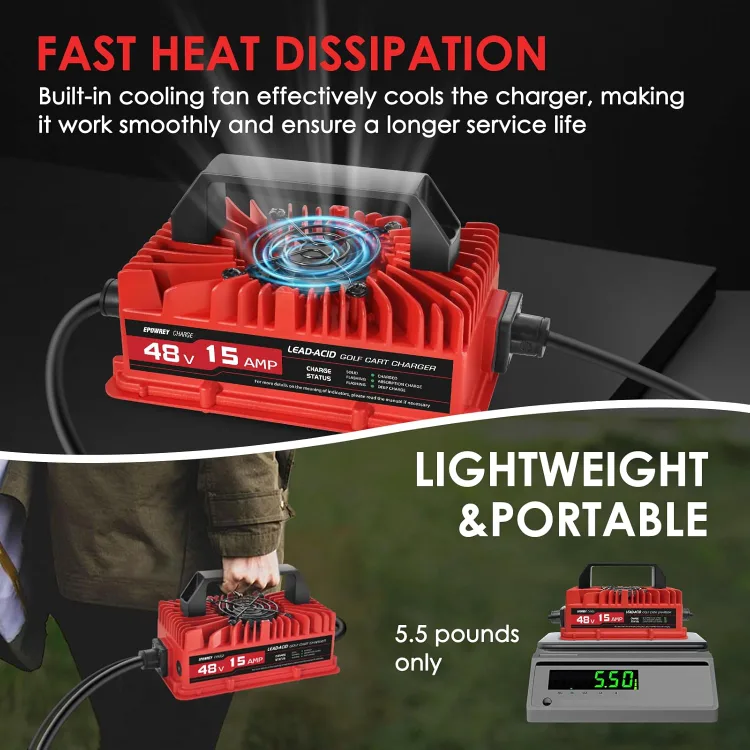 Golf Cart Battery Charger BNIB image indicator(3)