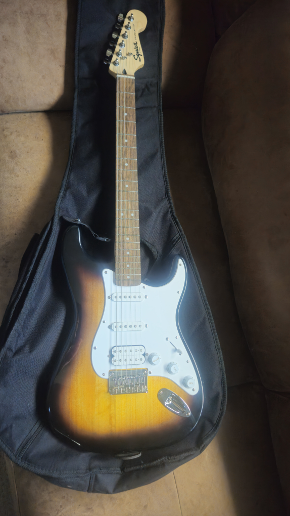 Squier by Fender Electric Guitar with Gig Bag