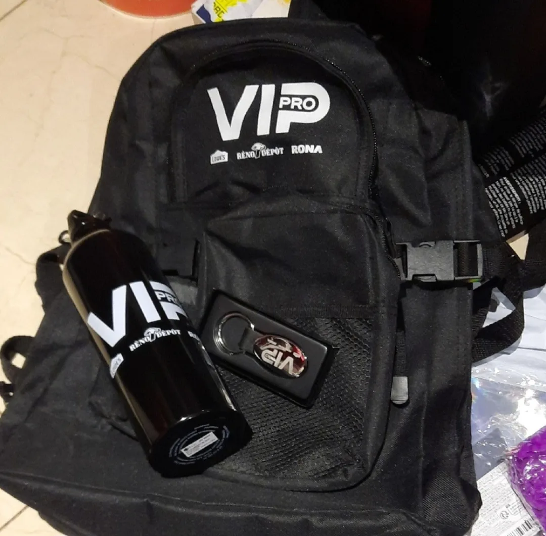 VIP Pro Black Backpack lot Rona Home Depot LOT thumbnail