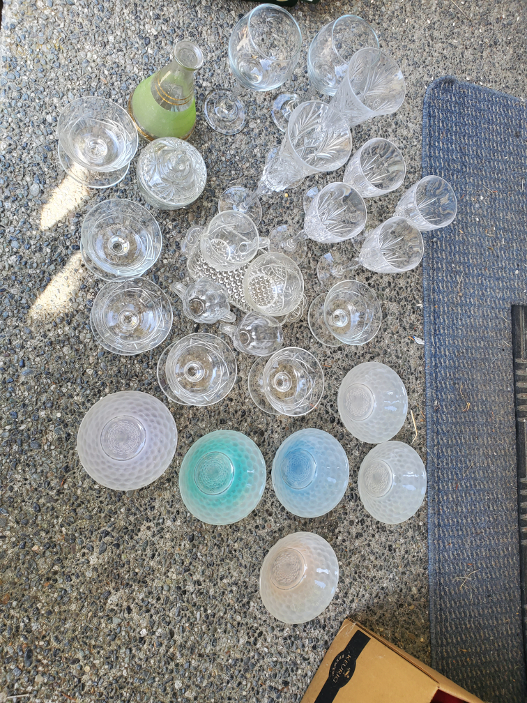 Mixed Glassware Collection