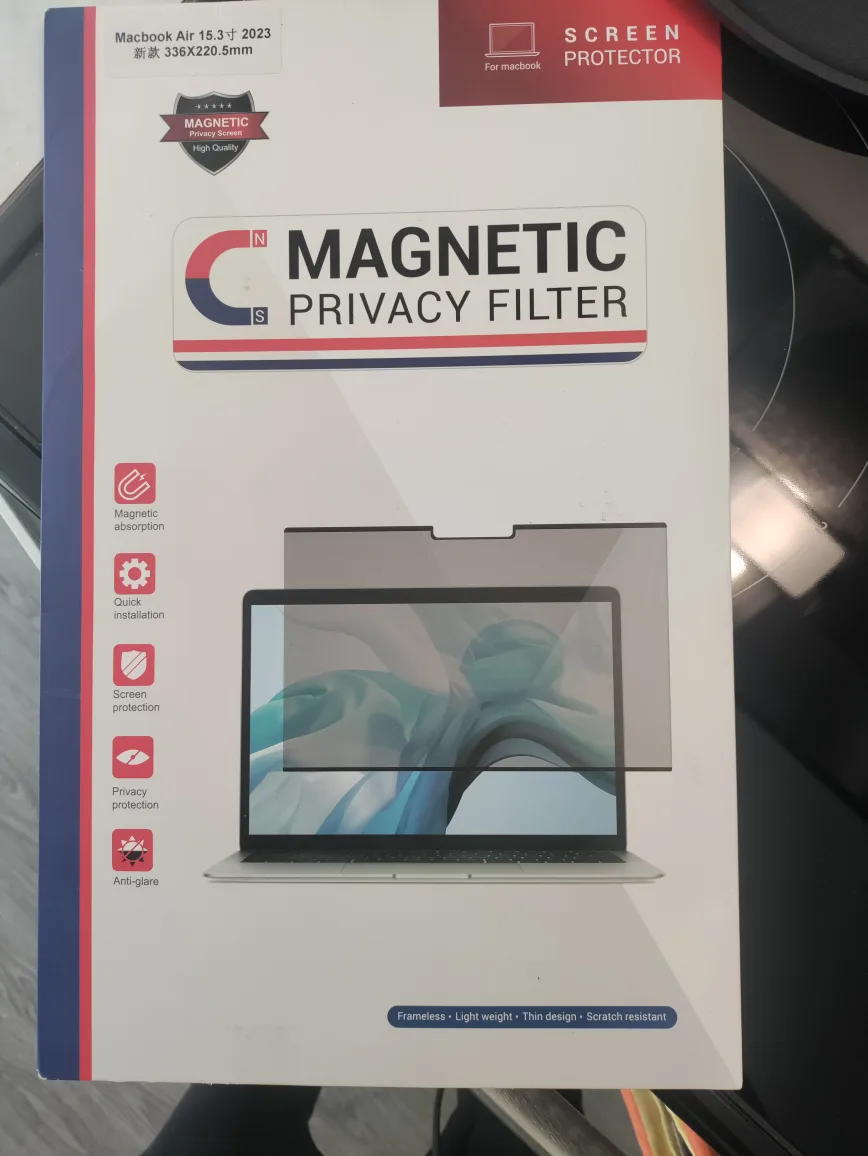 MacBook Air 15.3" Magnetic Privacy Filter - NEW thumbnail