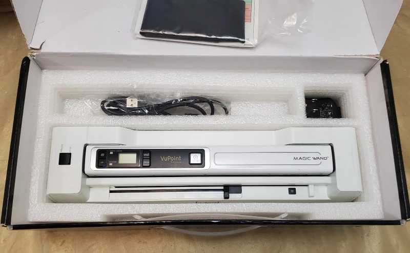 VuPoint Magic Wand Portable Scanner w/ Auto-Feed Dock - photo 4