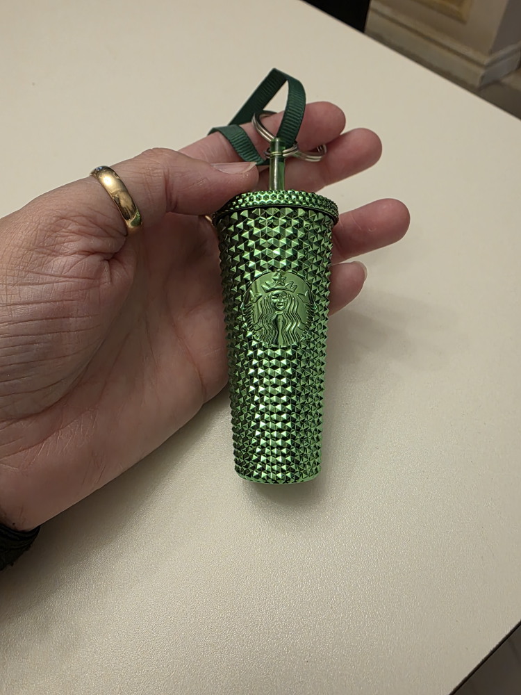 Starbucks keychain / ornament