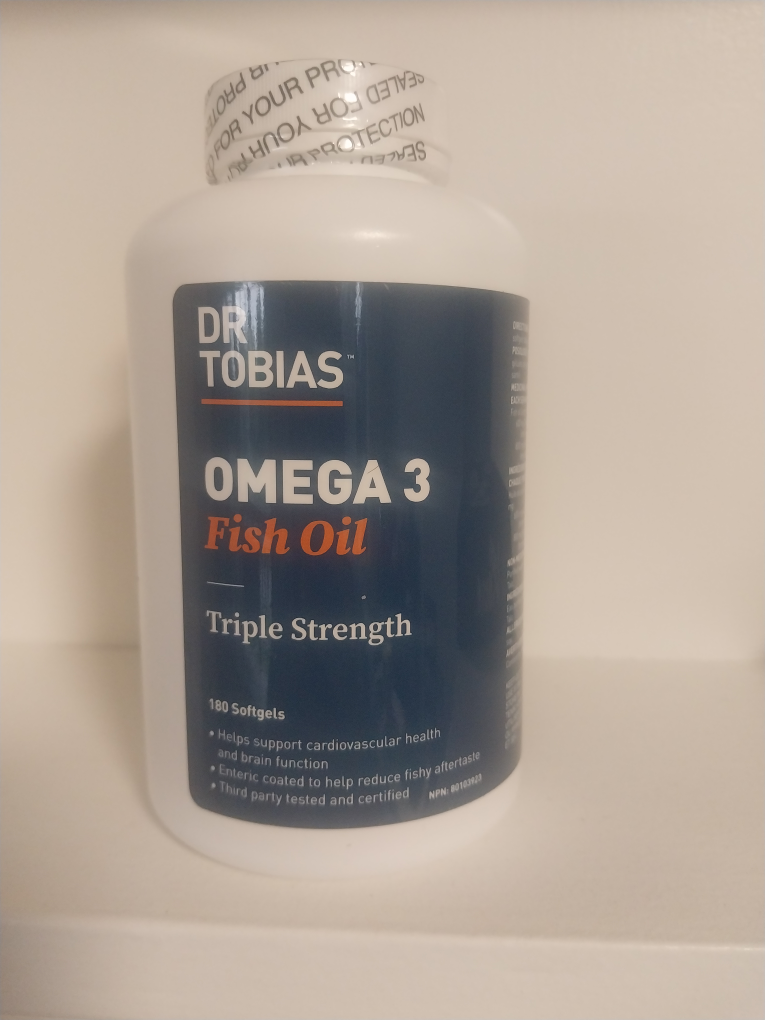 Dr. Tobias Omega 3 Fish Oil - Triple Strength