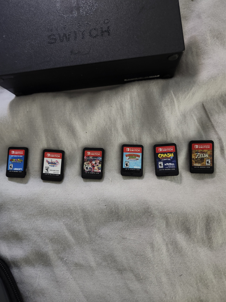 nintendo switch 6 games 2 pro con 2 nes con cases n64 con - photo 2