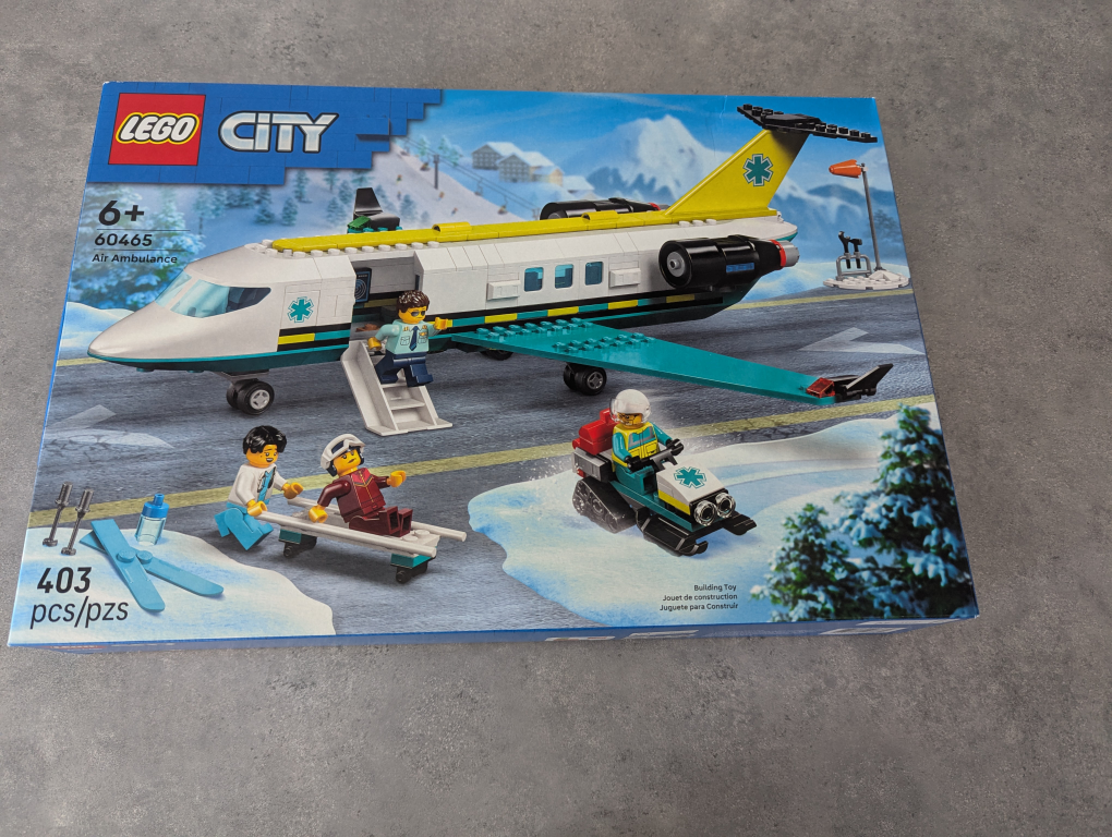 LEGO City 60465 Air Ambulance, New
