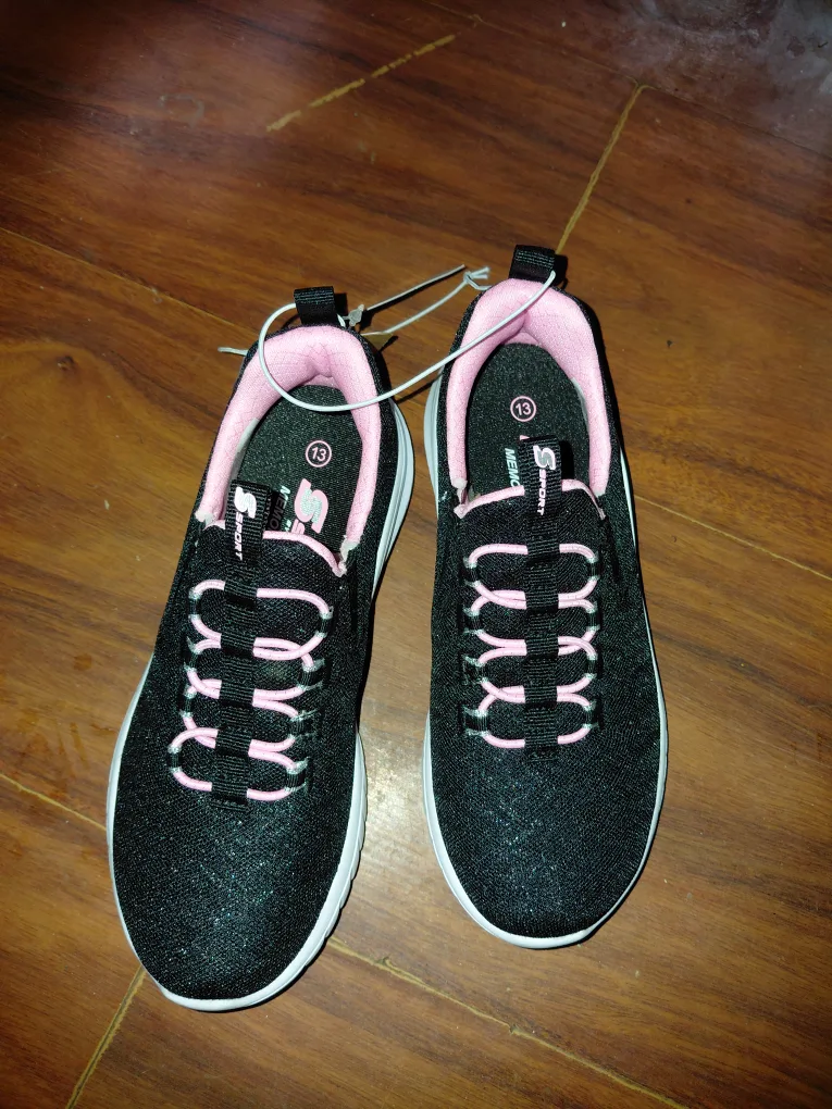 New S Sport by Skechers Vana Black Size 13 thumbnail