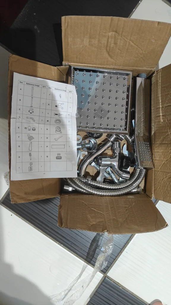 VEVOR 40L Solar Heated Shower LY40L03 image indicator(5)