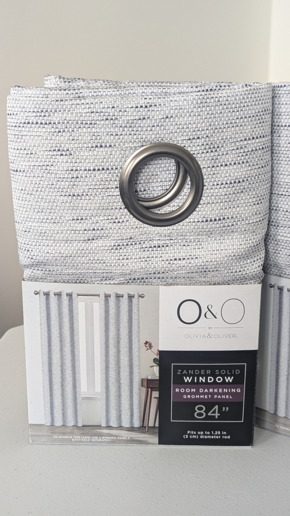 Olivia & Oliver Zander Solid Window Panel 84" Blackout Curtains - photo 2