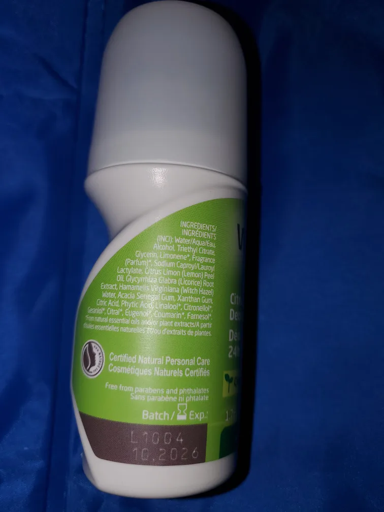 Weleda natural roll on deodorant + Crystal natural roll on image indicator(2)