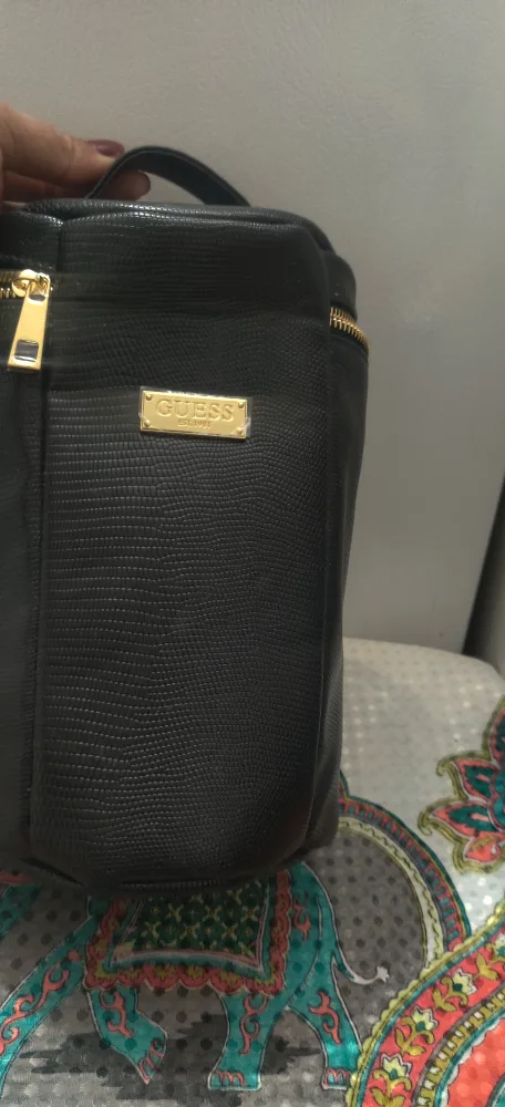 Guess Black Cosmetic Bag thumbnail
