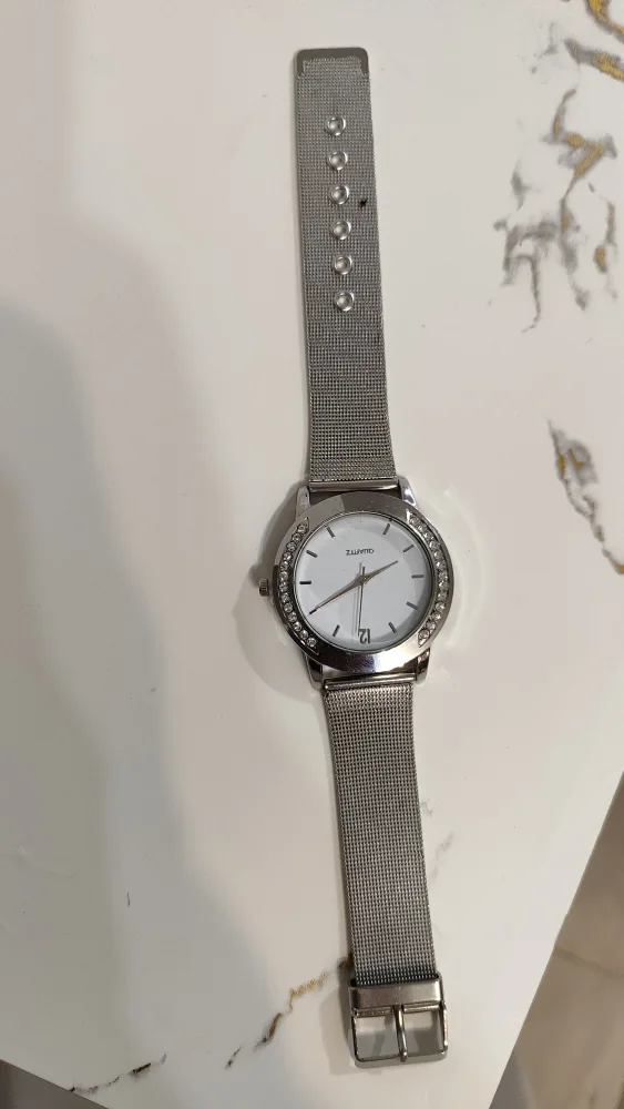 Silver Zaurro Quartz Watch image indicator(2)