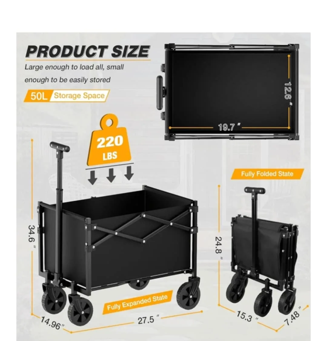 Foldable Outdoor Cart Wagon thumbnail