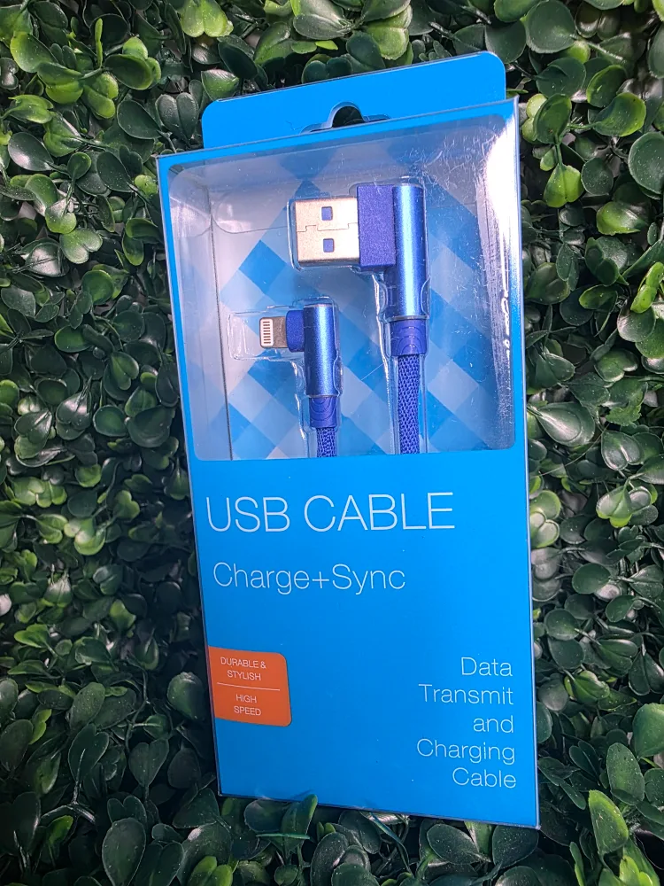 New Blue USB Charge & Sync Cable thumbnail