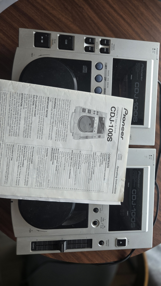 Pioneer CDJ-100S CD Player with Case - photo 2