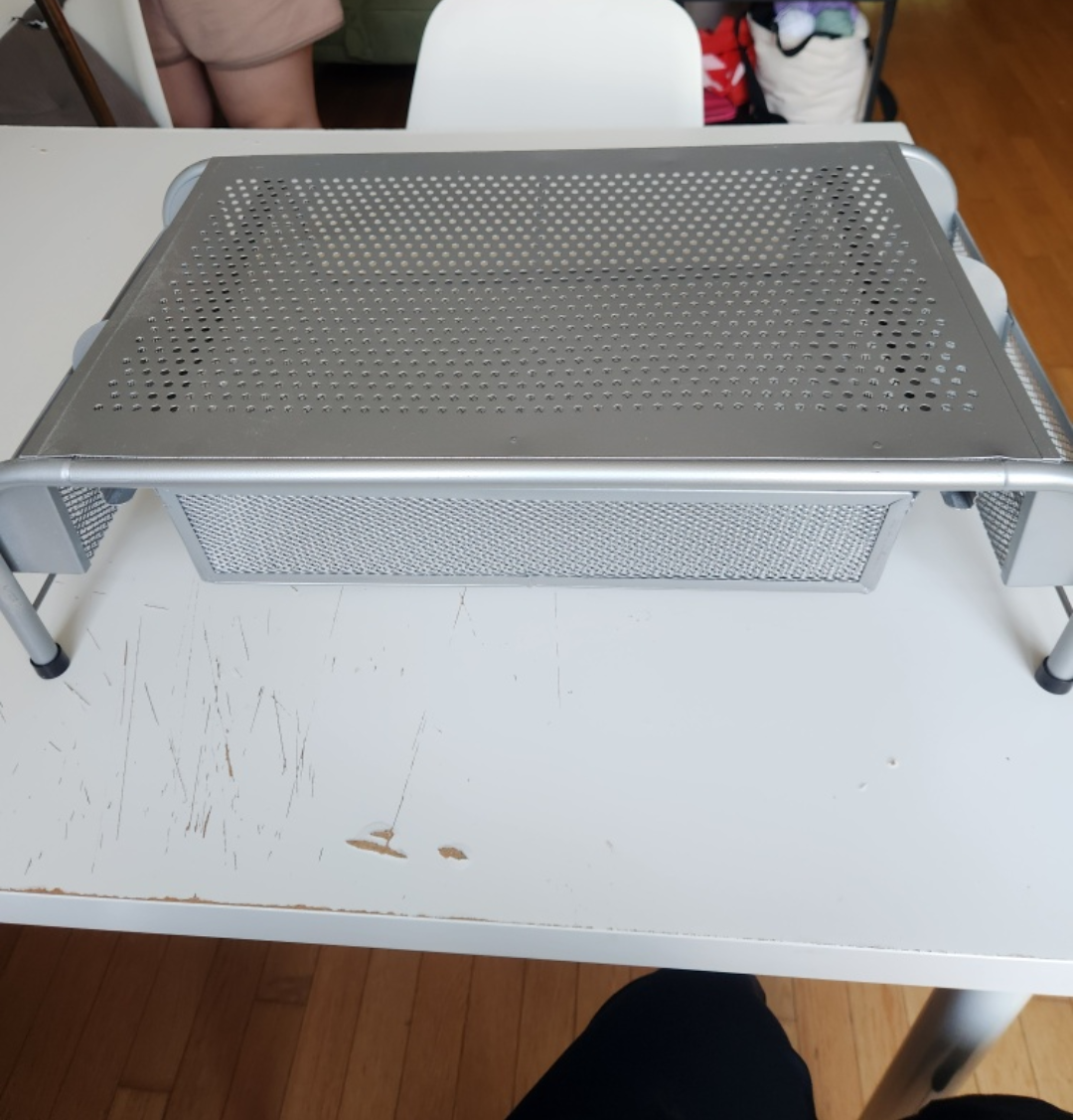 metal monitor stand