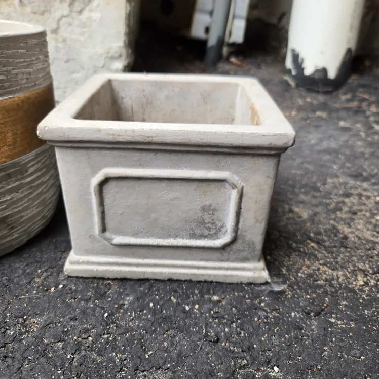 Three Concrete  Planters image indicator(3)