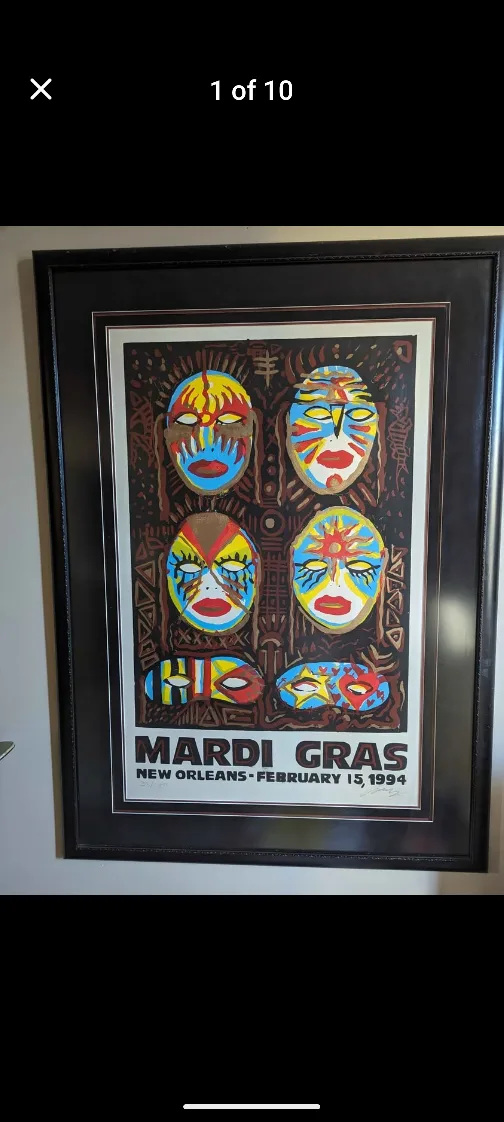Mardi Gras New Orleans Poster - Feb 15, 1994 thumbnail