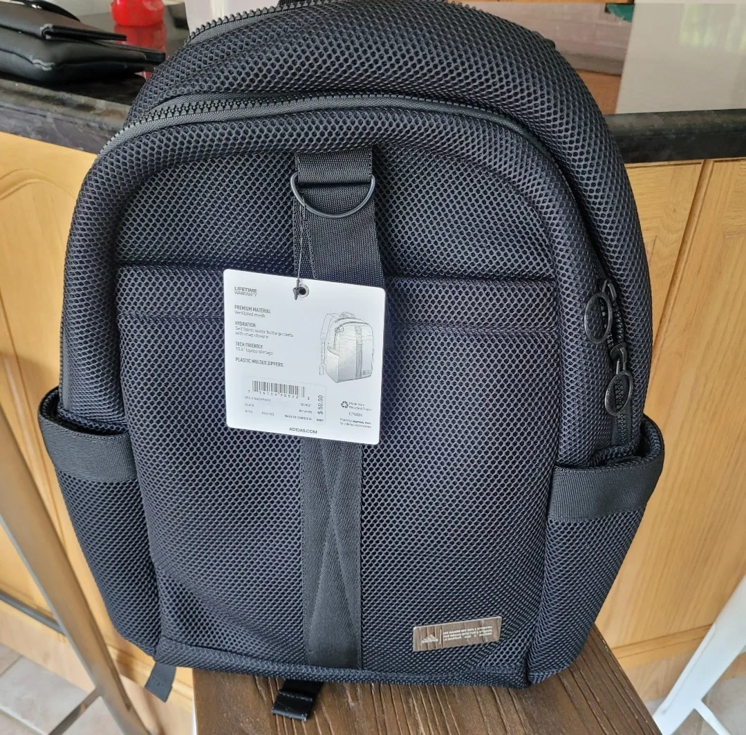 Adidas Black Backpack - New with Tags image indicator(5)