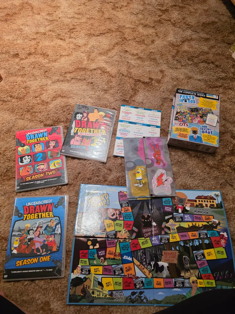 Drawn Together: The Complete Series Party In Your Box 🧡 image indicator(2)