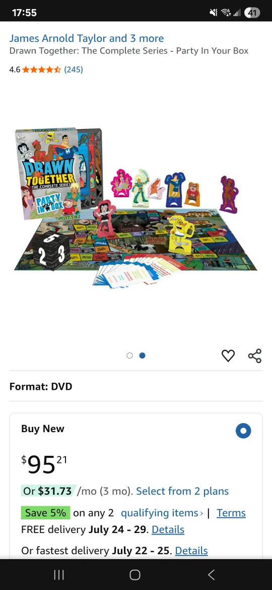 Drawn Together: The Complete Series Party In Your Box 🧡 image indicator(4)