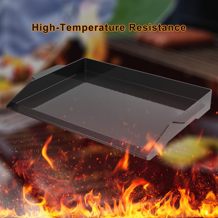 Onlyfire Chef Enamelled Cast Iron Cooking Griddle - photo 3