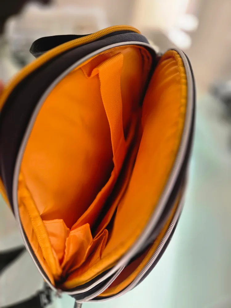 Black & Orange  Backpack image indicator(2)