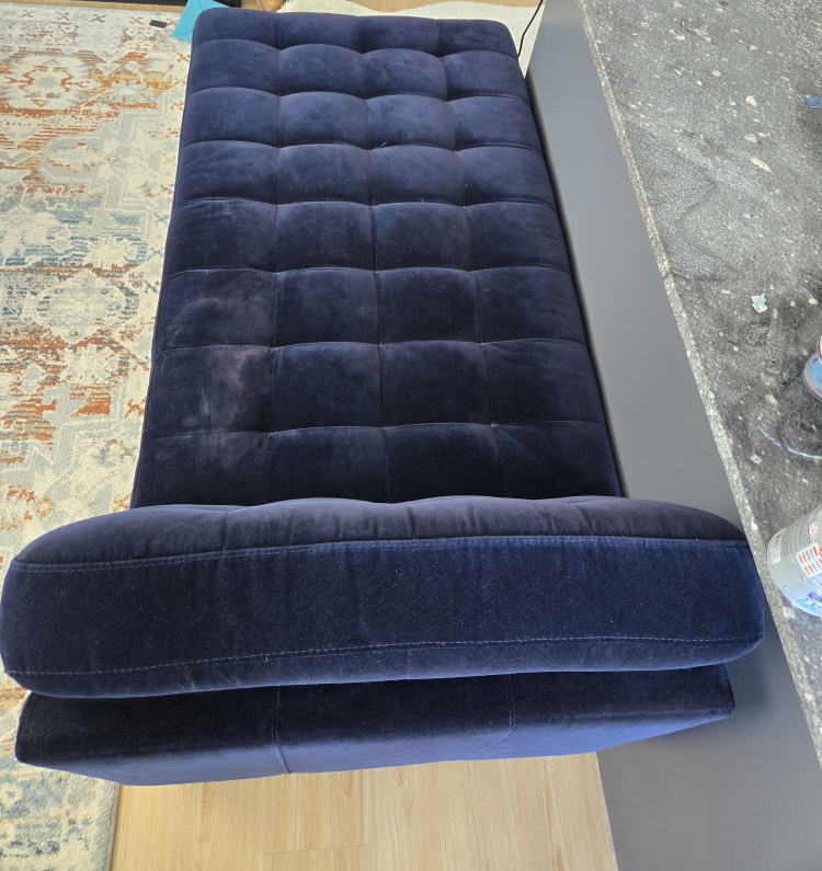 IKEA Morabo Chaise - Dark Blue - photo 3