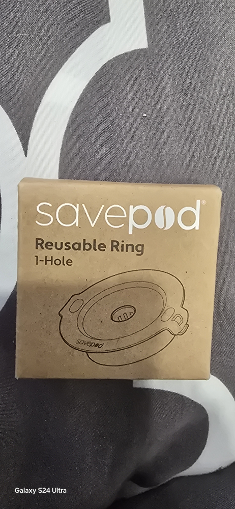 Savepod Reusable Ring 1-Hole - NEW