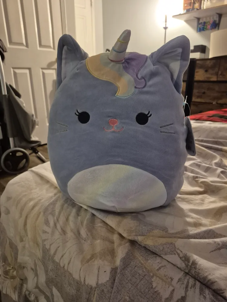 Squishmallows Clarice Cat Unicorn Plush thumbnail