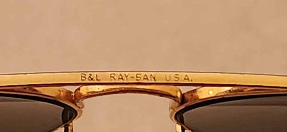 B&L Ray-Ban Aviator Sunglasses 58mm image indicator(6)