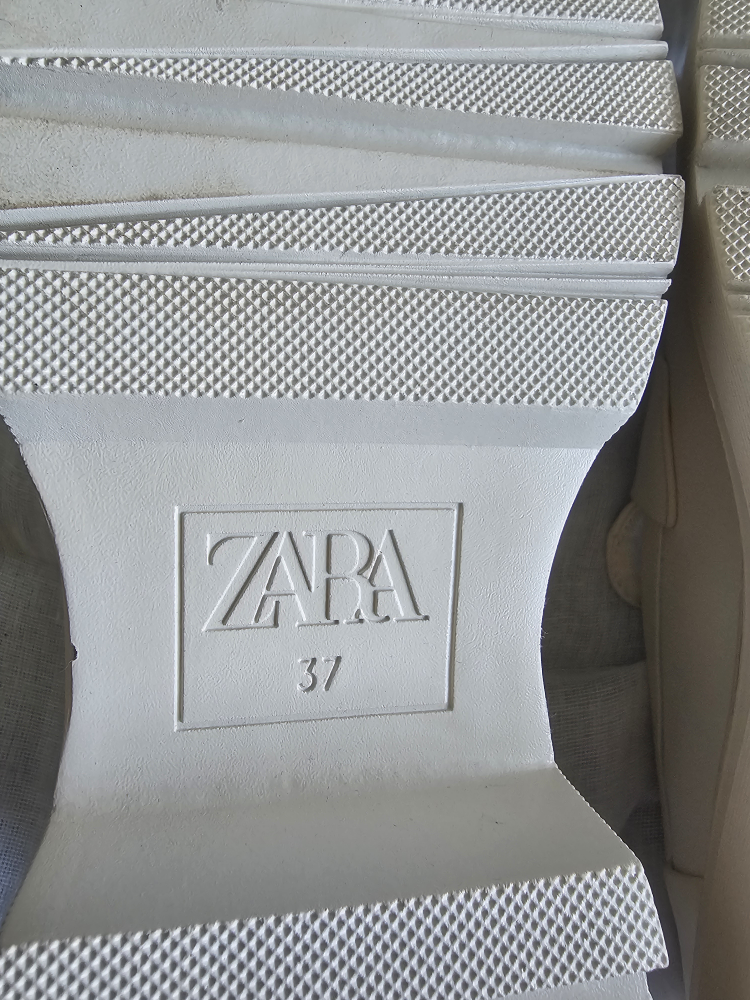 Zara Cream Loafers - Size 37 - photo 3