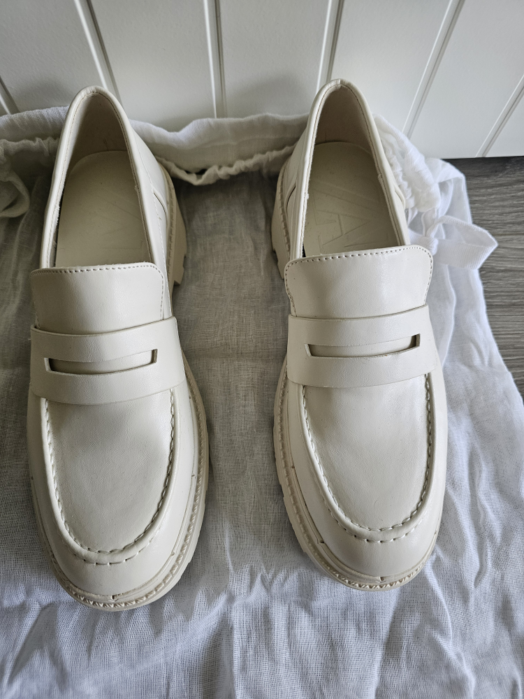 Zara Cream Loafers - Size 37 - photo 4