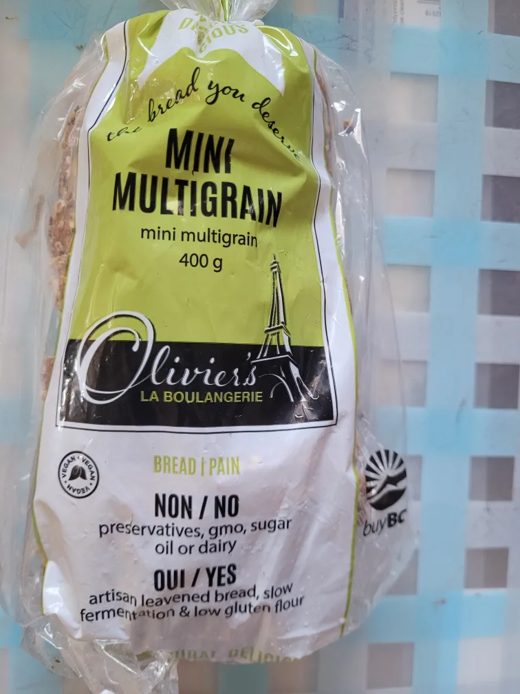Oliviers Mini Multigrain Bread - 400g thumbnail