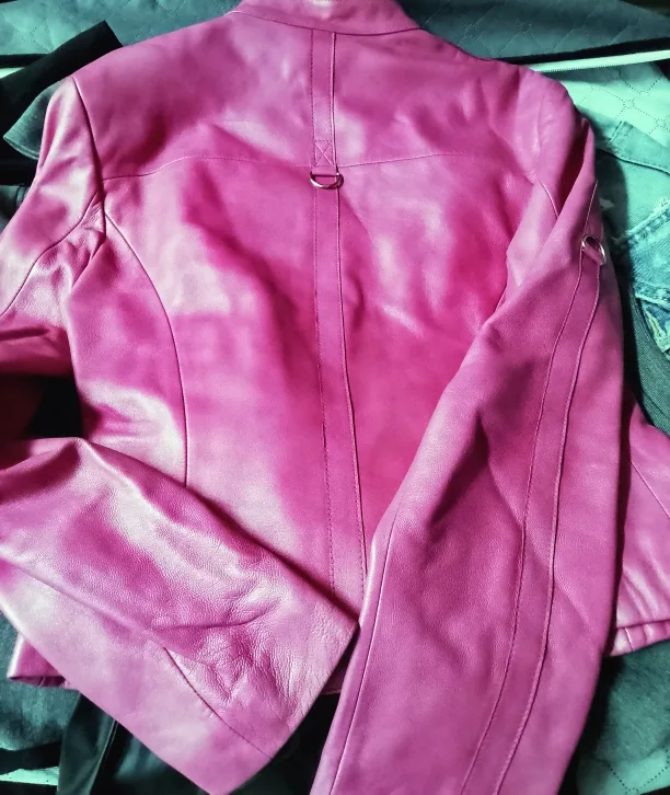 Vintage Danier Leather Jacket - Size P (Small) image indicator(6)