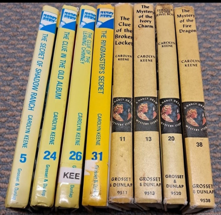 Nancy Drew Mystery Stories Book Collection