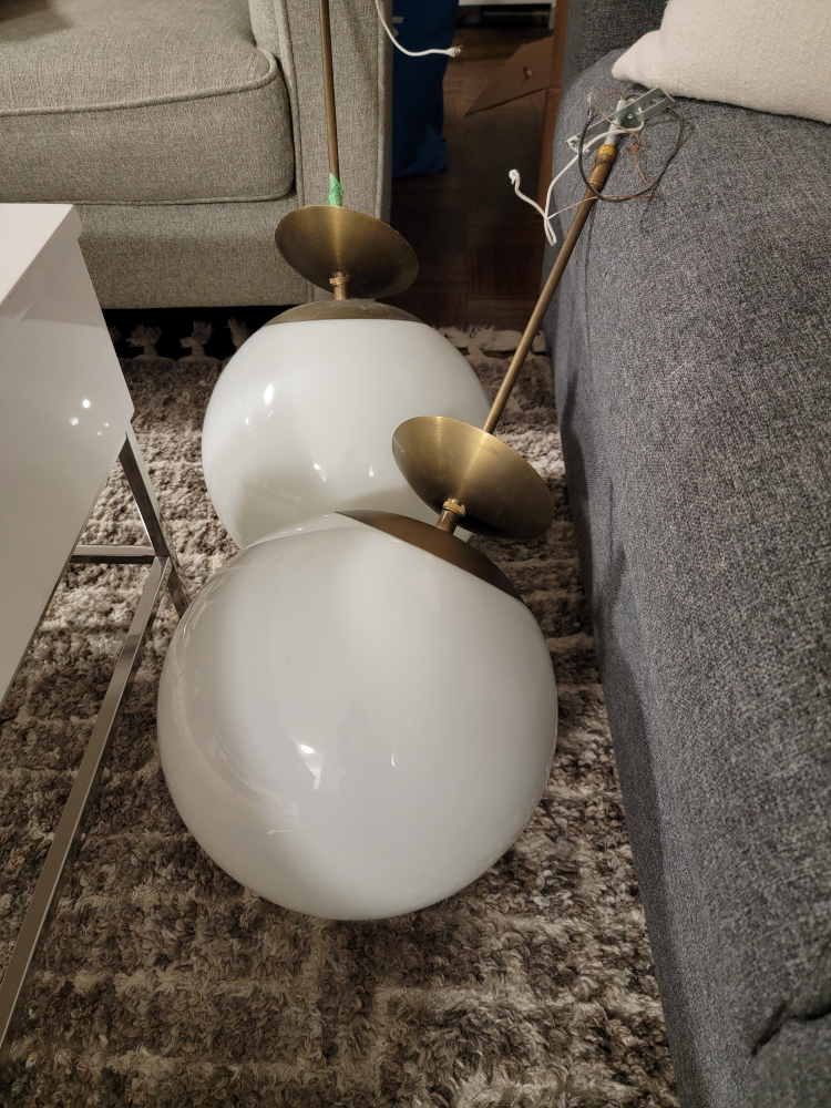 Globe Pendant Light Fixture