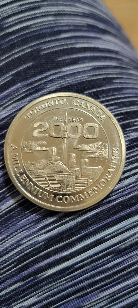 Mel Lastman Toronto Millennium Commemorative Coin image indicator(4)