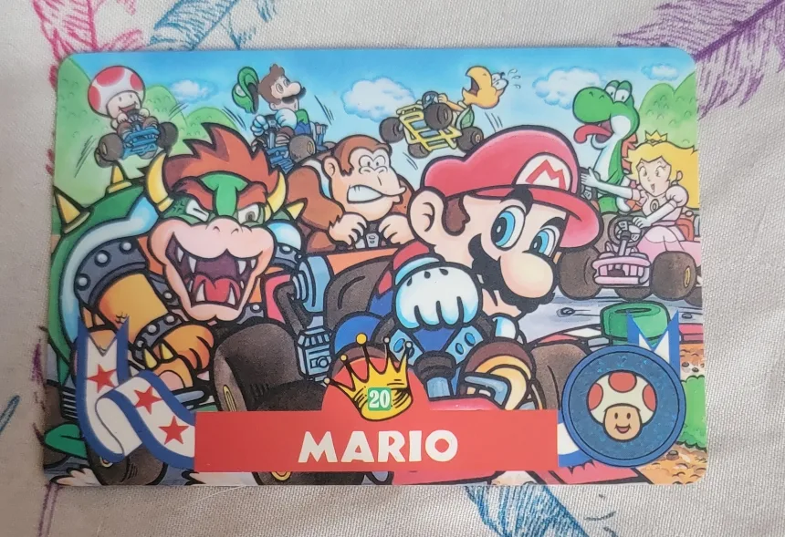 Nintendo Super Mario Kart Card thumbnail