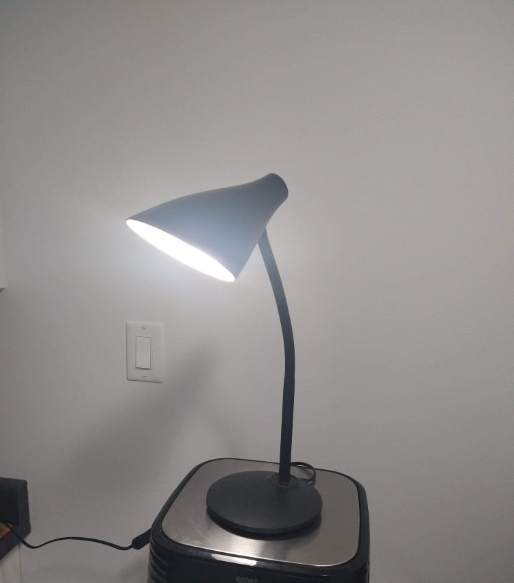 Black Desk Lamps x2