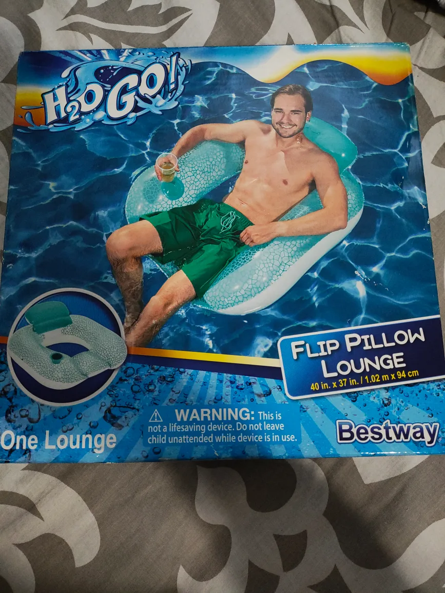 Bestway H2O GO! Flip Pillow Lounge - New 🧡 thumbnail